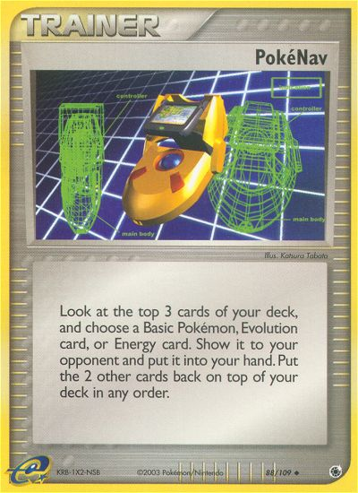 PokeNav (88/109) [EX: Ruby & Sapphire] | Good Games Cannington