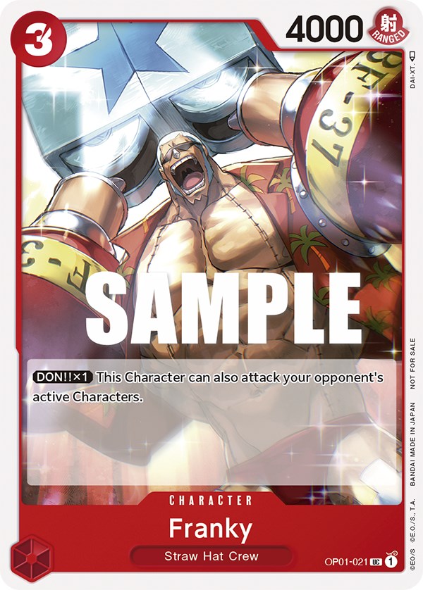 Franky (Tournament Pack Vol. 2) [One Piece Promotion Cards] | Good Games Cannington