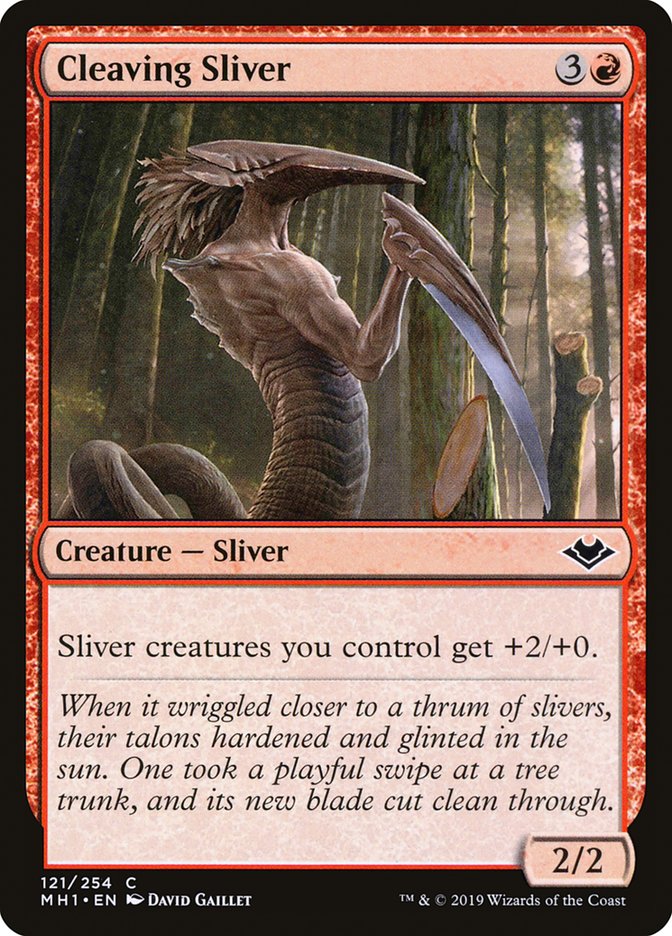 Cleaving Sliver [Modern Horizons] | Good Games Cannington
