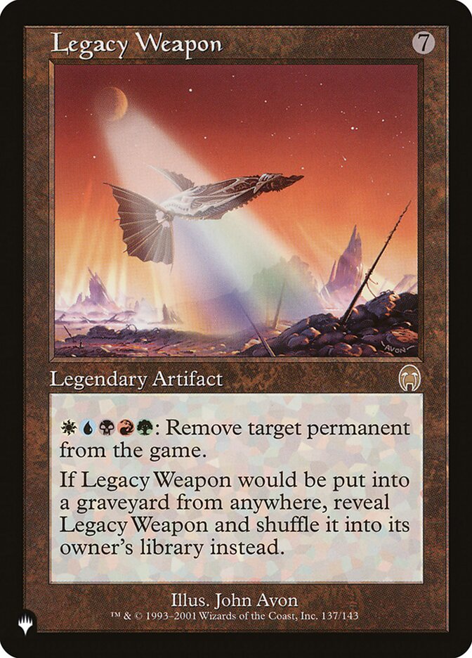 Legacy Weapon [The List] | Good Games Cannington