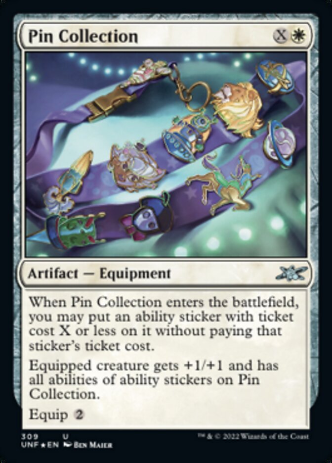 Pin Collection (Galaxy Foil) [Unfinity] | Good Games Cannington