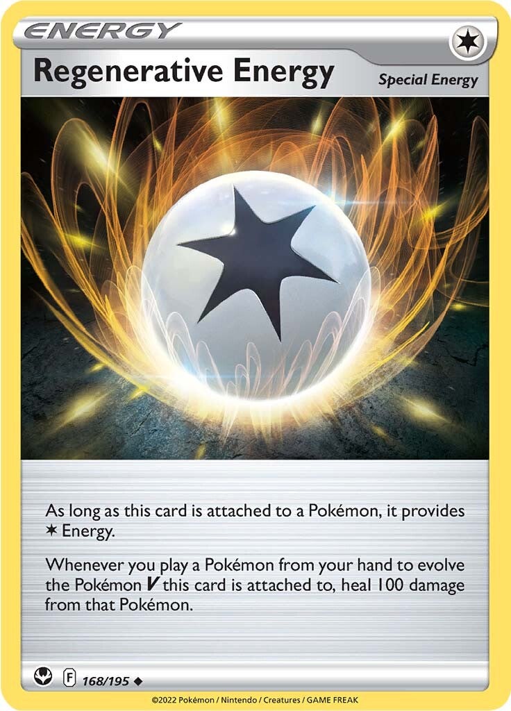 Regenerative Energy (168/195) [Sword & Shield: Silver Tempest] | Good Games Cannington