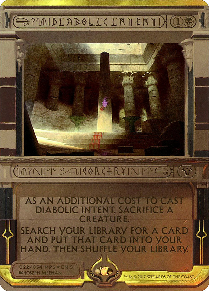 Diabolic Intent (Invocation) [Amonkhet Invocations] | Good Games Cannington