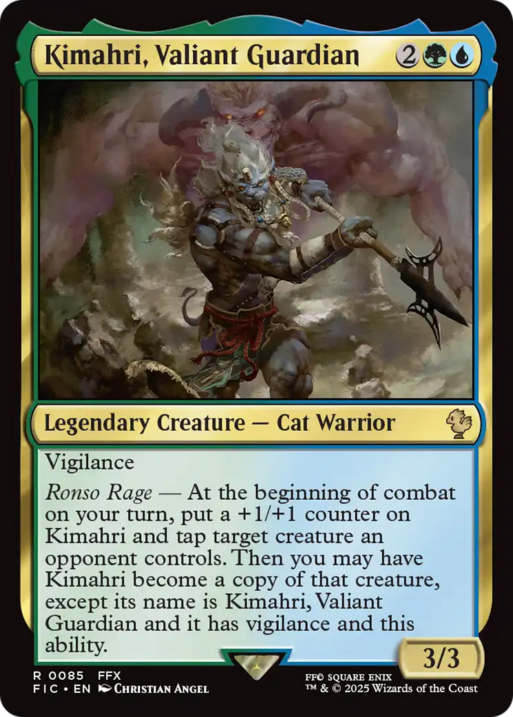 Kimahri, Valiant Guardian [FINAL FANTASY Commander] | Good Games Cannington