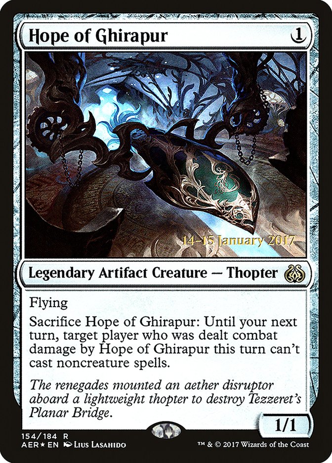 Hope of Ghirapur [Aether Revolt Prerelease Promos] | Good Games Cannington
