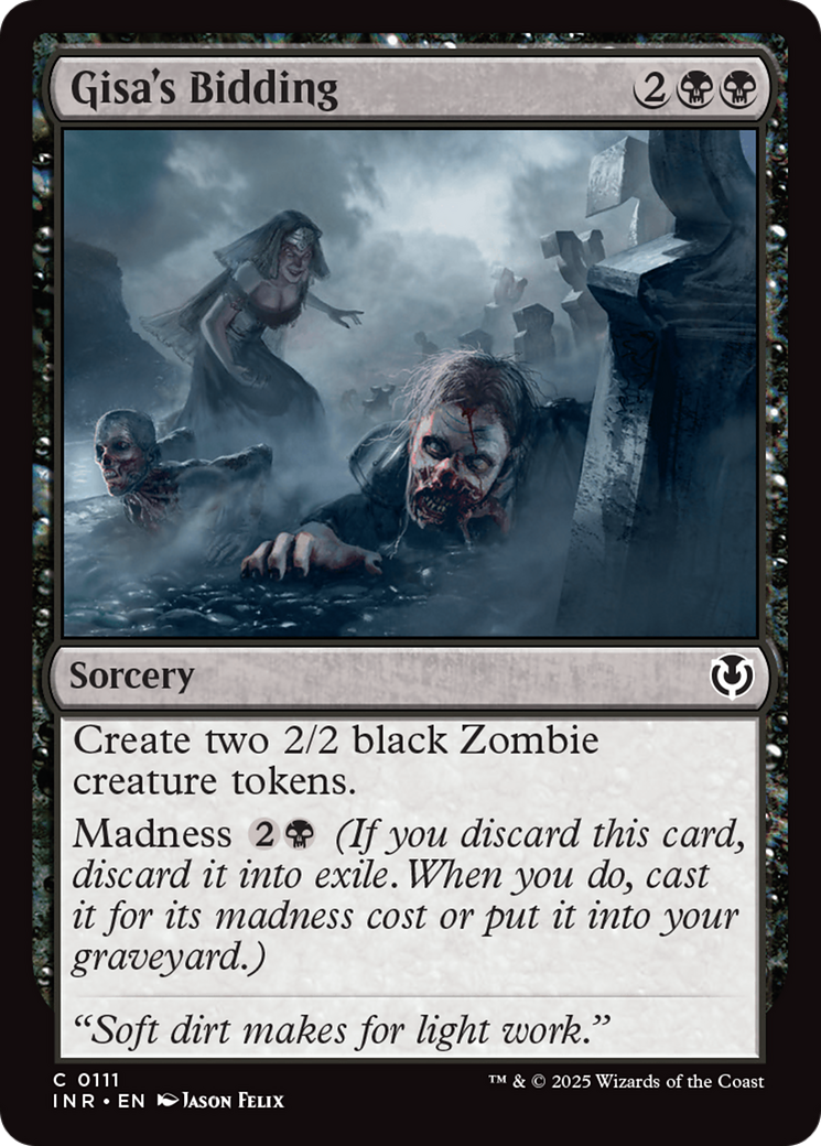 Gisa's Bidding [Innistrad Remastered] | Good Games Cannington