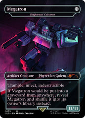 Blightsteel Colossus - Megatron (Borderless) [Secret Lair Drop Series] | Good Games Cannington