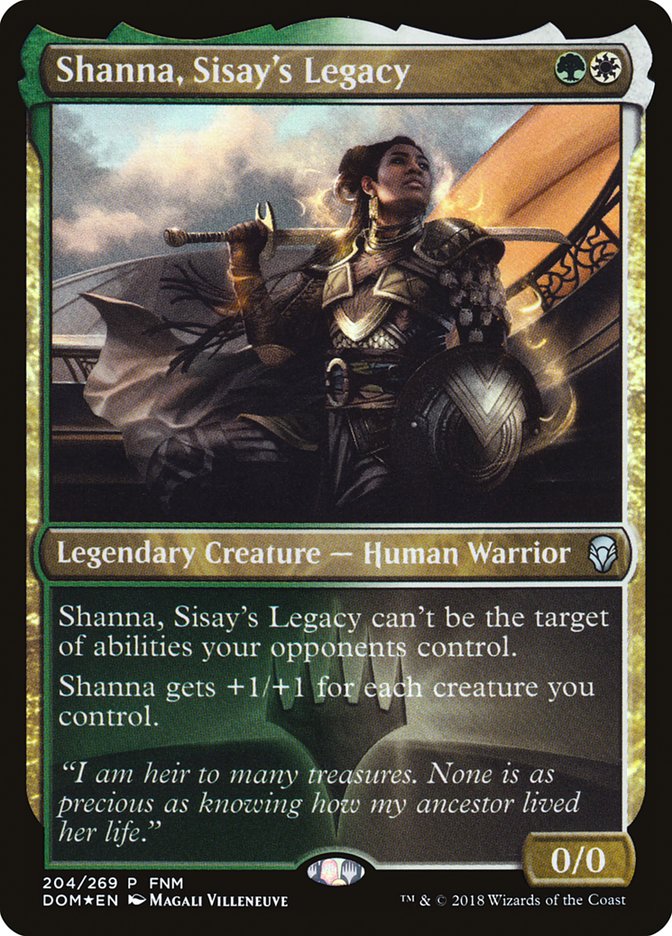 Shanna, Sisay's Legacy (FNM) [Dominaria Promos] | Good Games Cannington