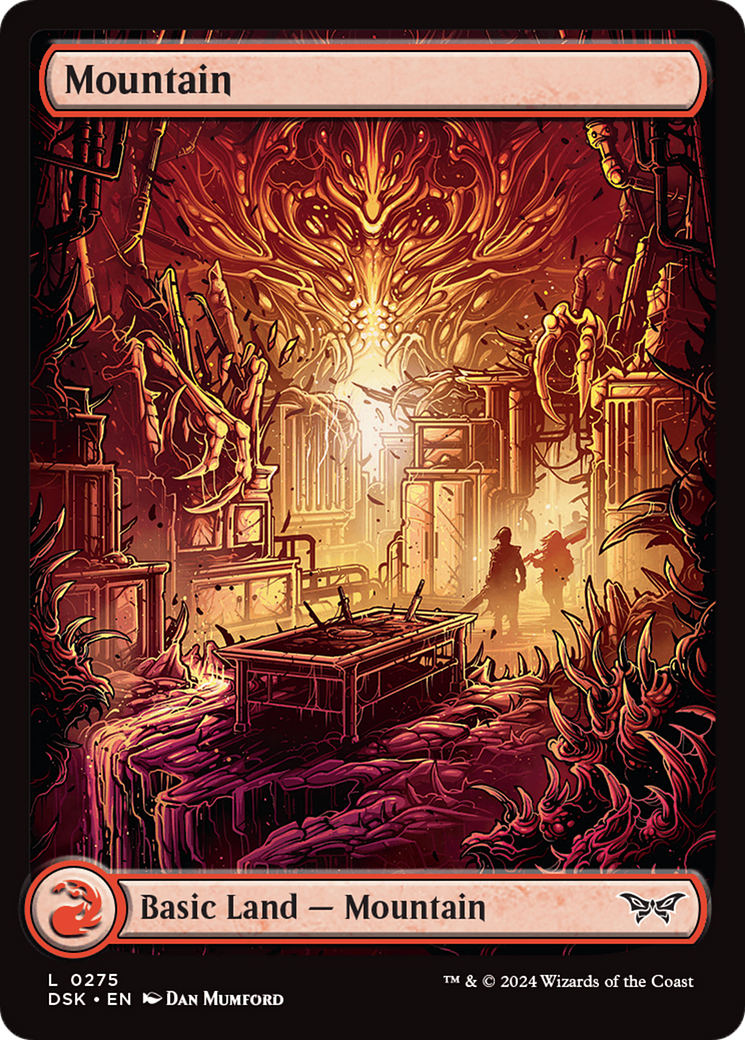 Mountain (275) - Full Art [Duskmourn: House of Horror] | Good Games Cannington
