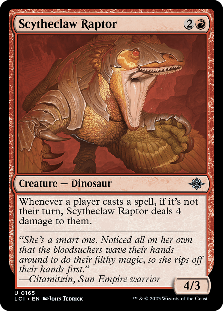 Scytheclaw Raptor [The Lost Caverns of Ixalan] | Good Games Cannington