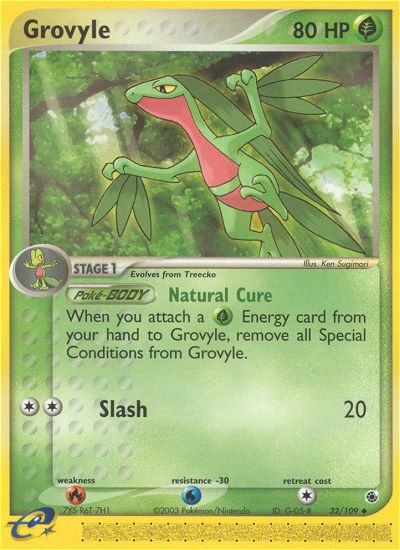 Grovyle (32/109) [EX: Ruby & Sapphire] | Good Games Cannington