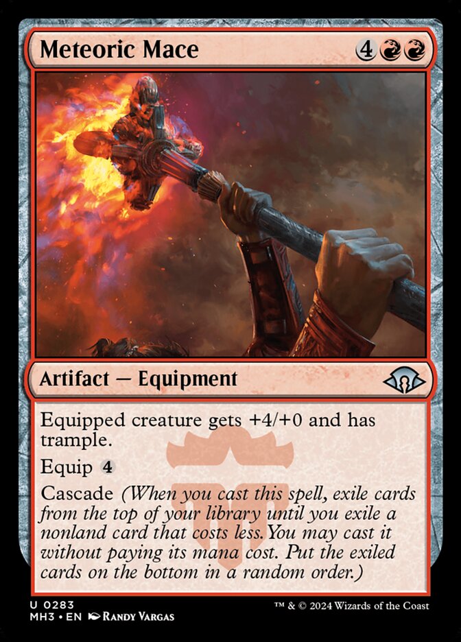 Meteoric Mace 283/319 (Modern Horizons 3)  - Foil | Good Games Cannington