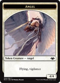 Angel (002) // Zombie (007) Double-Sided Token [Modern Horizons Tokens] | Good Games Cannington