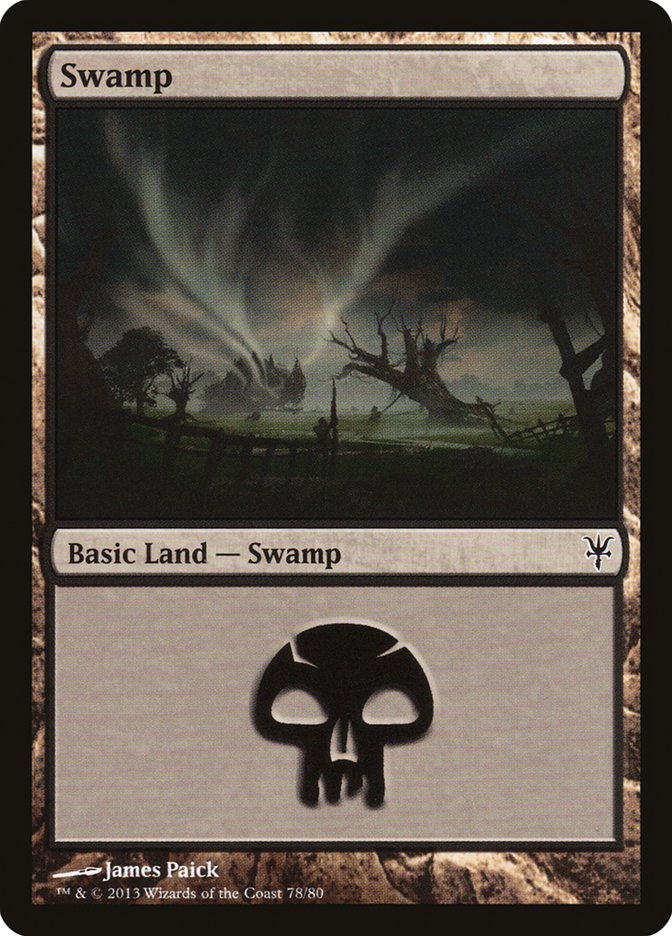 Swamp (78) [Duel Decks: Sorin vs. Tibalt] | Good Games Cannington