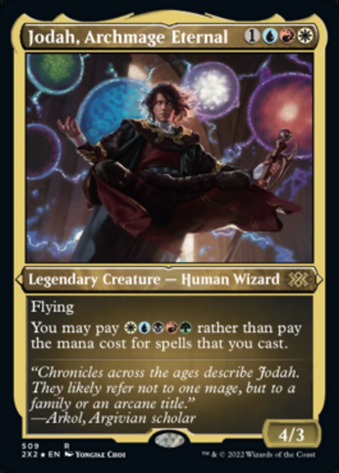 Jodah, Archmage Eternal (Foil Etched) [Double Masters 2022] | Good Games Cannington
