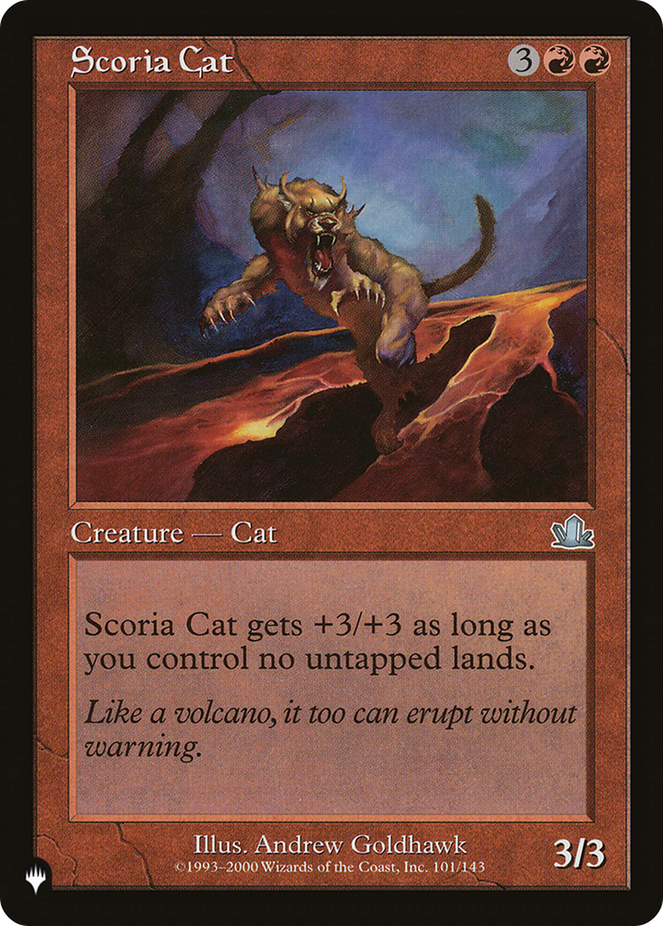 Scoria Cat [The List] | Good Games Cannington