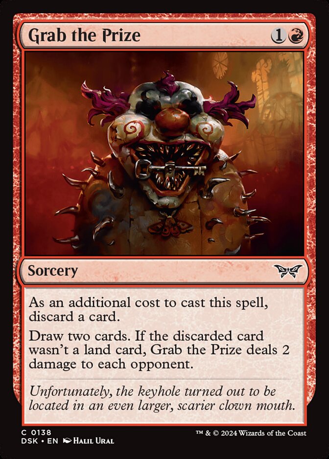 Grab the Prize 138 (Duskmourn: House of Horror)  - Foil | Good Games Cannington