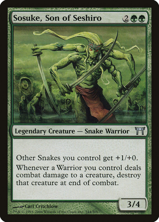 Sosuke, Son of Seshiro 244/306 (Champions of Kamigawa)  | Good Games Cannington