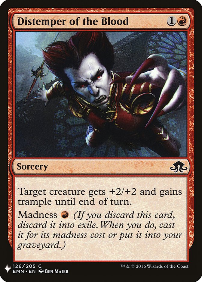 Distemper of the Blood [Mystery Booster] | Good Games Cannington