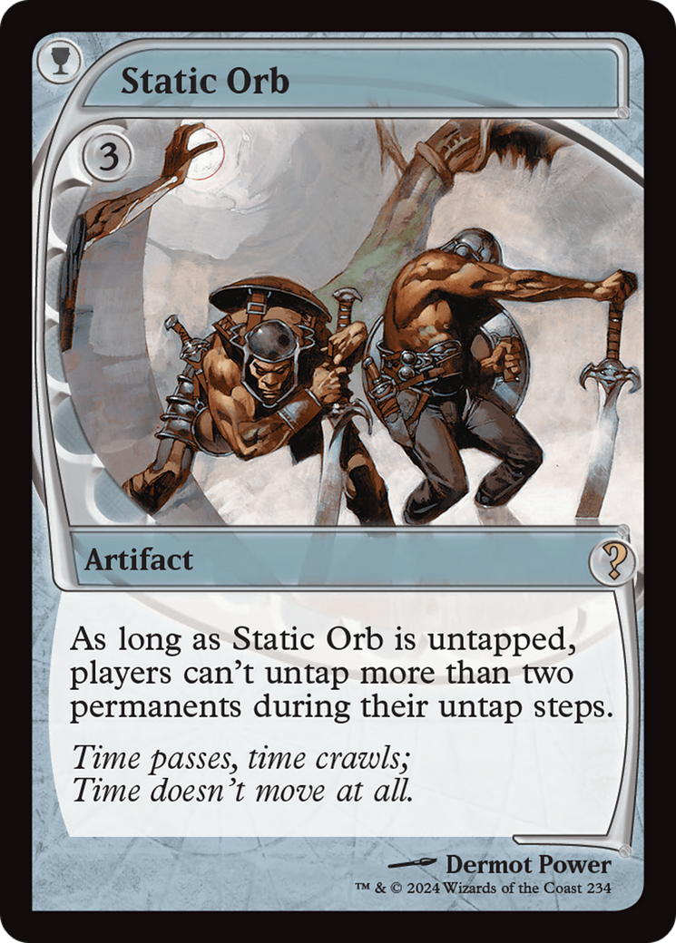 Static Orb (Future Sight) [Mystery Booster 2] | Good Games Cannington