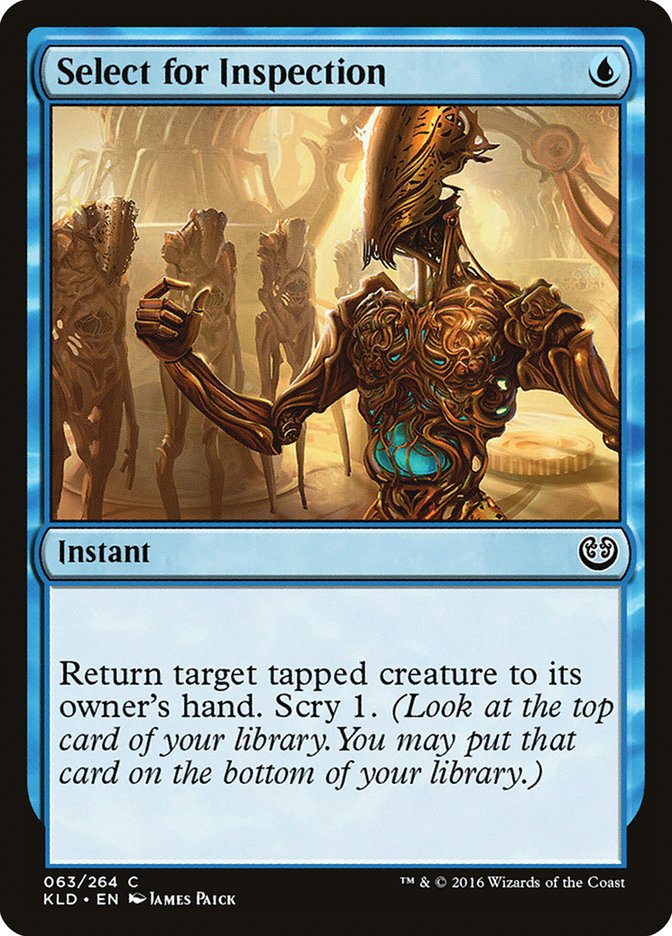 Select for Inspection [Kaladesh] | Good Games Cannington