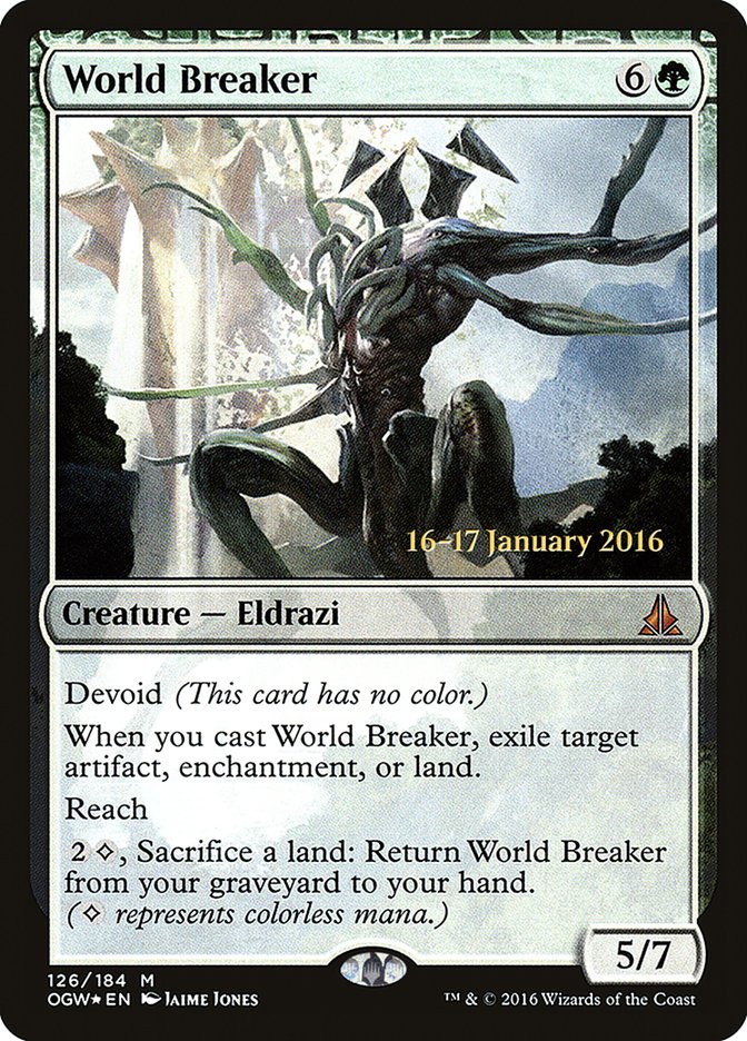 World Breaker [Oath of the Gatewatch Prerelease Promos] | Good Games Cannington