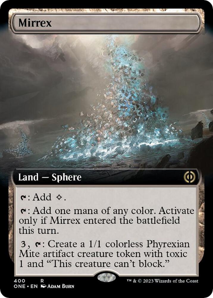 Mirrex 400 (Phyrexia: All Will Be One)  - Extended Art Foil | Good Games Cannington