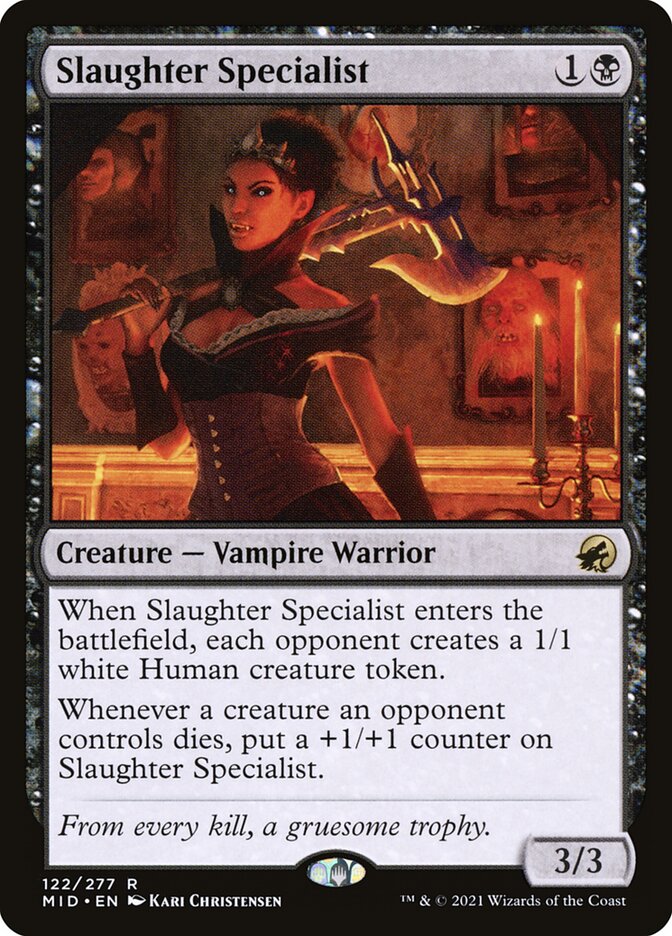 Slaughter Specialist 122/277 (Innistrad: Midnight Hunt)  | Good Games Cannington