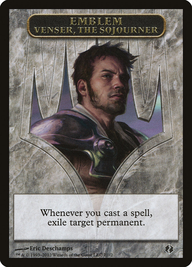 Venser, the Sojourner Emblem [Duel Decks: Venser vs. Koth Tokens] | Good Games Cannington