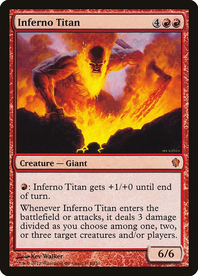 Inferno Titan 114/356 (Commander 2013)  | Good Games Cannington