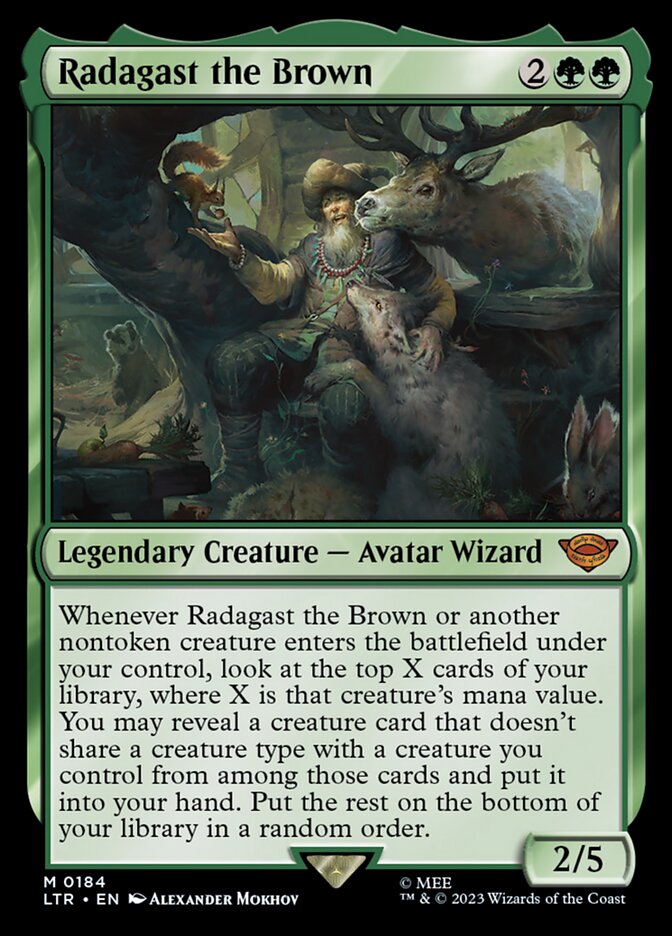 Radagast the Brown 184 (Universes Beyond: The Lord of the Rings: Tales of Middle-earth)  | Good Games Cannington