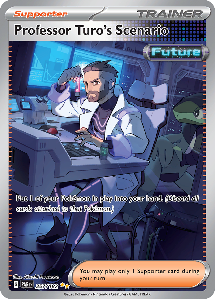 Professor Turo's Scenario (257/182) [Scarlet & Violet: Paradox Rift] | Good Games Cannington