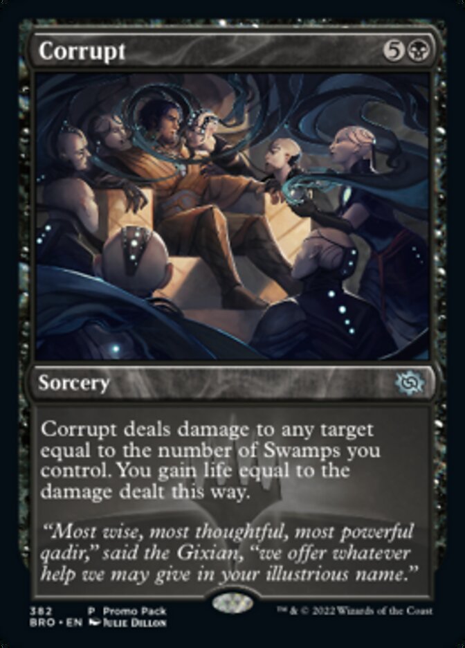 Corrupt (Promo Pack) [The Brothers' War Promos] | Good Games Cannington