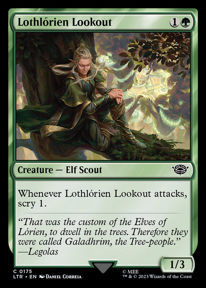 Lothlórien Lookout 175 (Universes Beyond: The Lord of the Rings: Tales of Middle-earth)  | Good Games Cannington