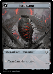 Incubator // Phyrexian (17) Double-Sided Token [March of the Machine Tokens] | Good Games Cannington