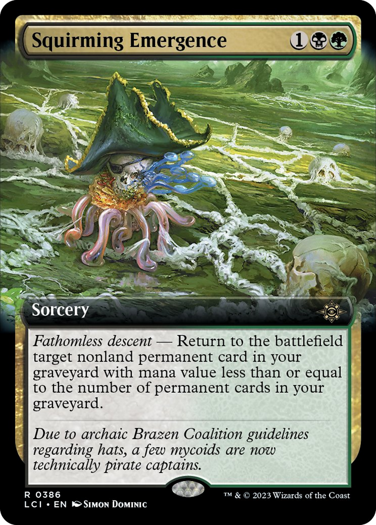 Squirming Emergence (Extended Art) [The Lost Caverns of Ixalan] | Good Games Cannington