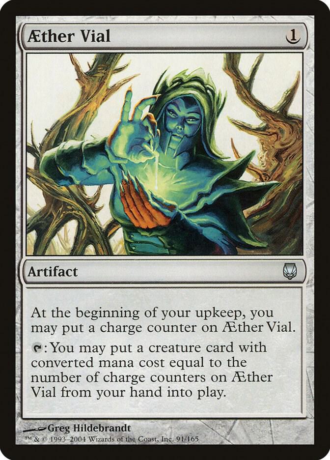 Aether Vial 91/165 (Darksteel)  | Good Games Cannington
