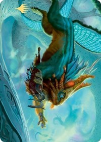 Toski, Bearer of Secrets Art Card (Gold-Stamped Signature) [Kaldheim Art Series] | Good Games Cannington