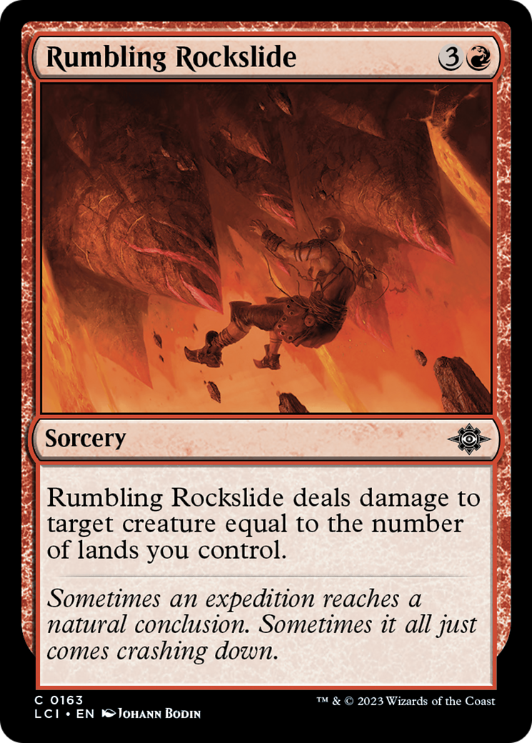 Rumbling Rockslide [The Lost Caverns of Ixalan] | Good Games Cannington