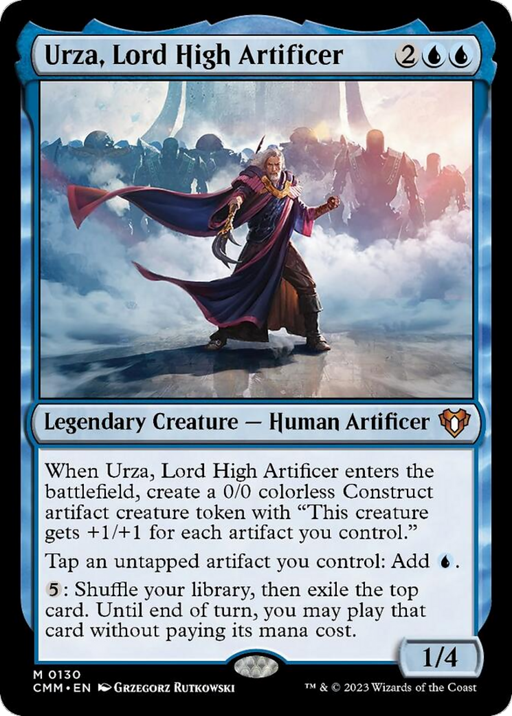 Urza, Lord High Artificer [Commander Masters] | Good Games Cannington