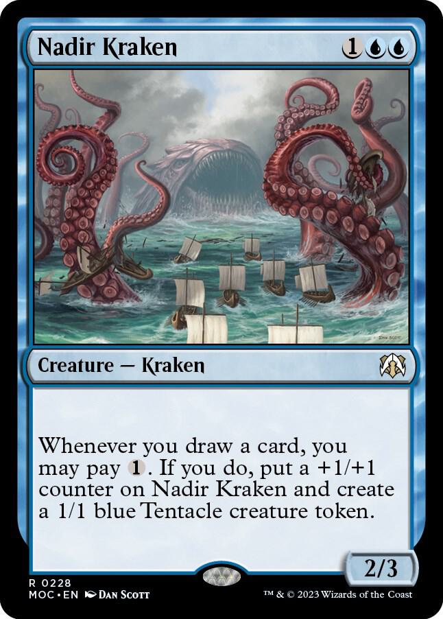 Nadir Kraken 228/444 (Commander: March of the Machine)  | Good Games Cannington