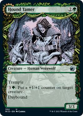 Hound Tamer Showcase 302/277 (Innistrad: Midnight Hunt)  - Foil | Good Games Cannington