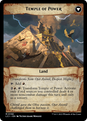 Ojer Axonil, Deepest Might // Temple of Power [The Lost Caverns of Ixalan] | Good Games Cannington