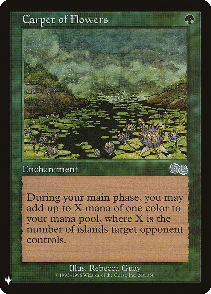 Carpet of Flowers [Mystery Booster] | Good Games Cannington