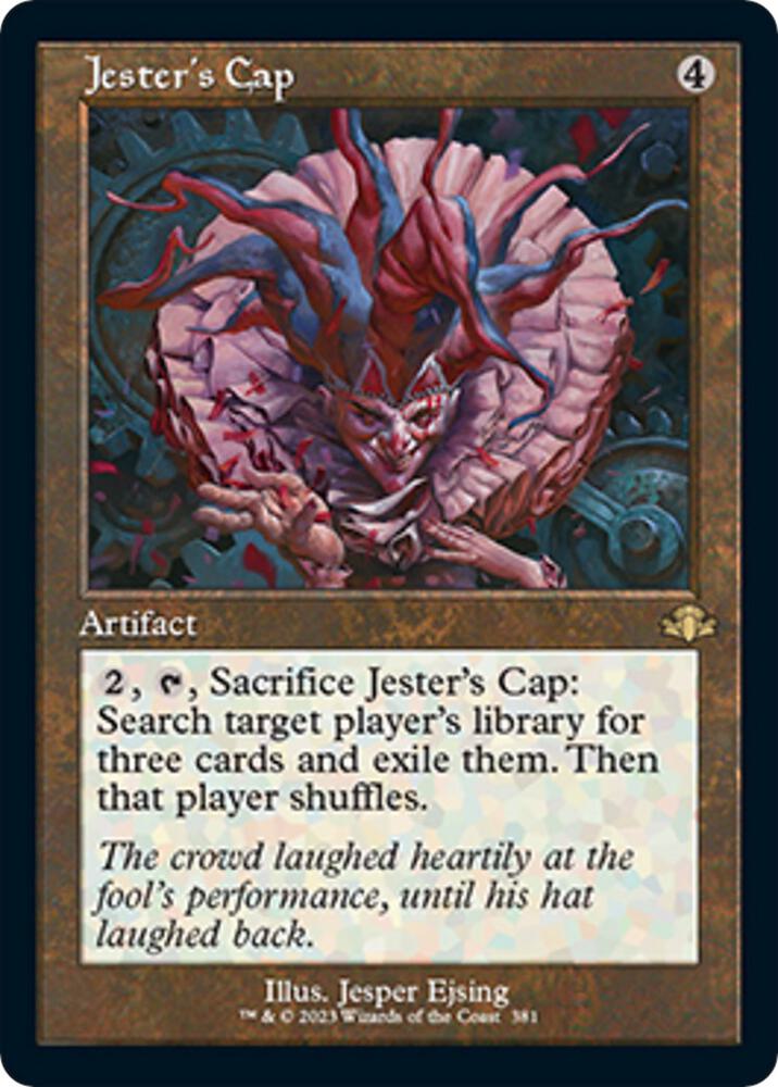 Jesters Cap Retro Frame 381 (Dominaria Remastered)  - Foil | Good Games Cannington