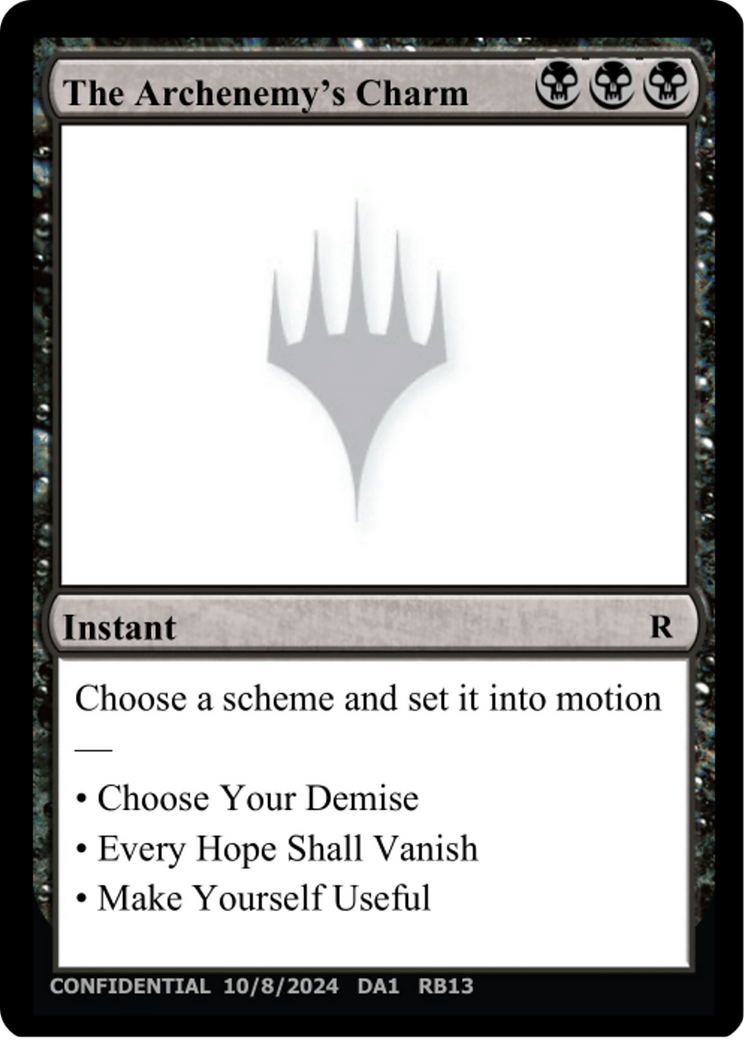 The Archenemy's Charm [Unknown Event] | Good Games Cannington