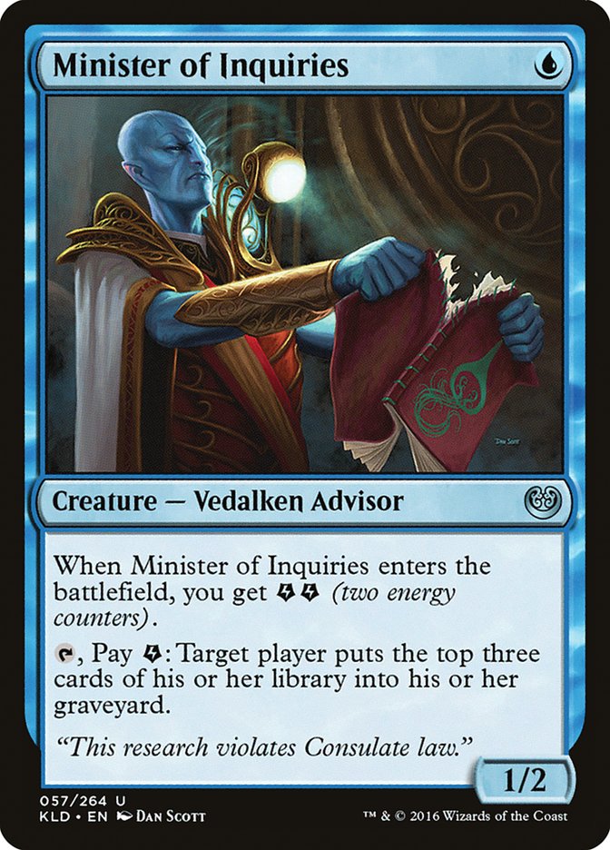 Minister of Inquiries [Kaladesh] | Good Games Cannington