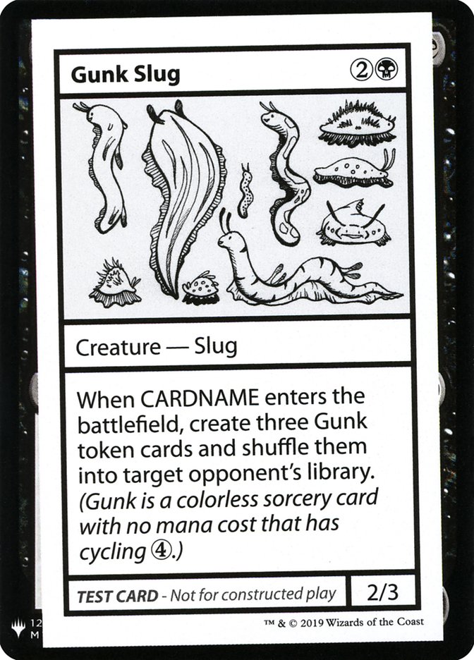 Gunk Slug [Mystery Booster Playtest Cards] | Good Games Cannington