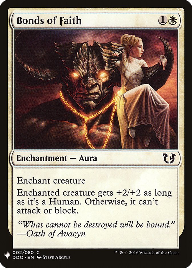 Bonds of Faith [Mystery Booster] | Good Games Cannington