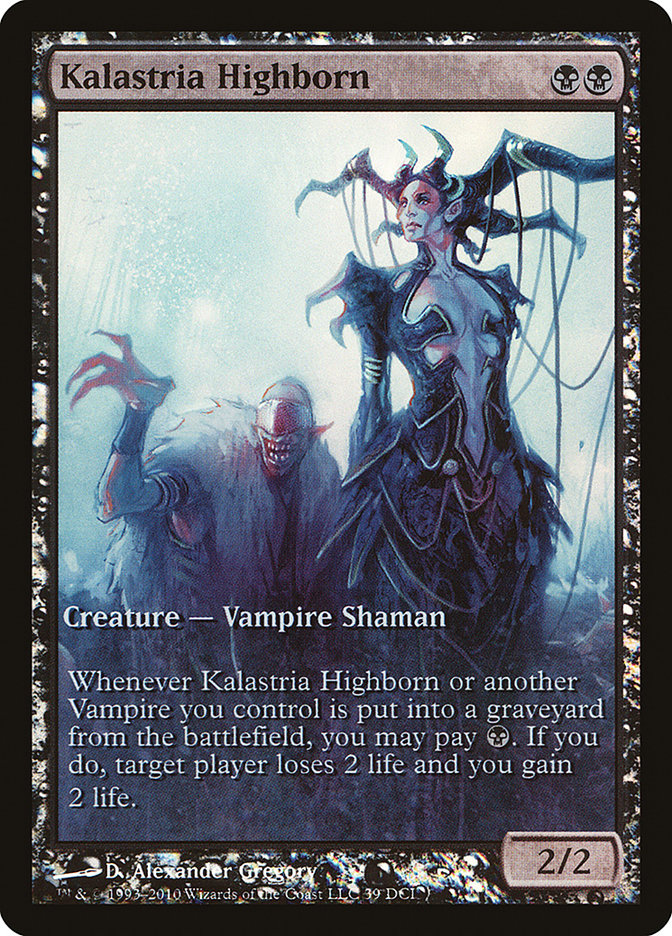 Kalastria Highborn (Game Day) (Extended Art) [Worldwake Prerelease Promos] | Good Games Cannington